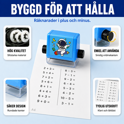 RäkneRullen™ – Träna plus & minus
