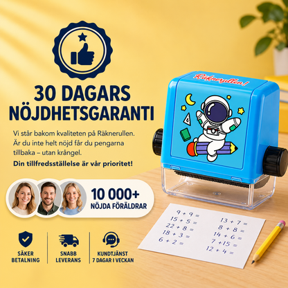 RäkneRullen™ – Träna plus & minus